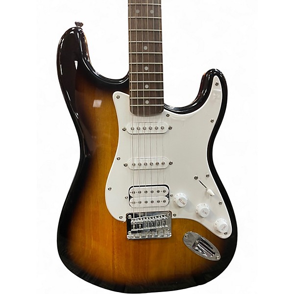 Used Squier Bullet Stratocaster 2 Color Sunburst Solid Body Electric Guitar
