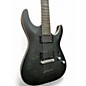 Used Schecter Guitar Research C1 Platinum Trans Charcoal Solid Body Electric Guitar
