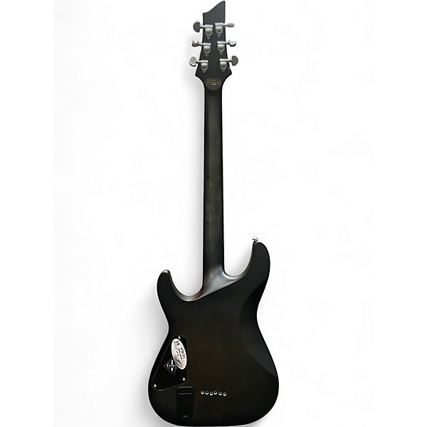 Used Schecter Guitar Research C1 Platinum Trans Charcoal Solid Body Electric Guitar
