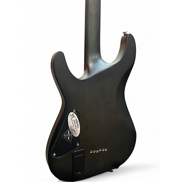 Used Schecter Guitar Research C1 Platinum Trans Charcoal Solid Body Electric Guitar