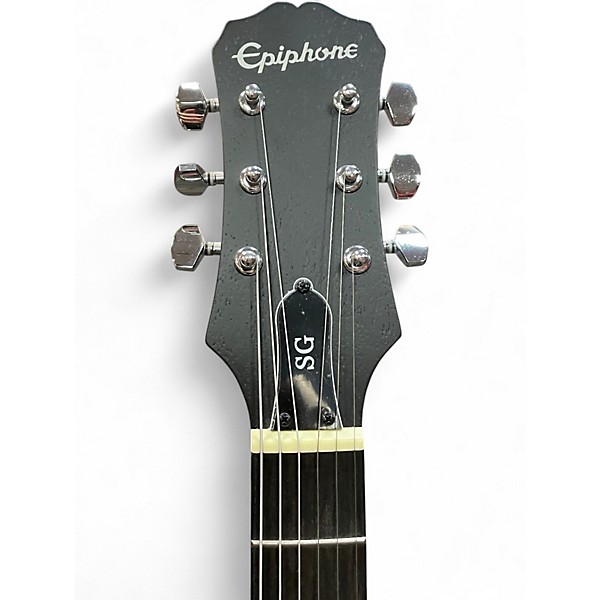 Used Epiphone SG Special Bolt On Satin Black Solid Body Electric Guitar