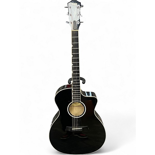 Used Taylor DDX Doyle Dykes Signature Black Acoustic Electric Guitar