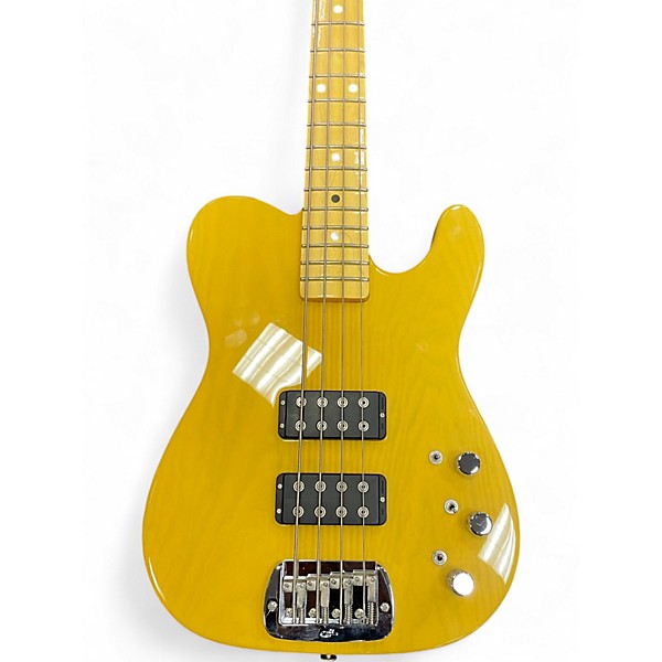Used 2016 G&L ASAT Bass Butterscotch Blonde Electric Bass Guitar