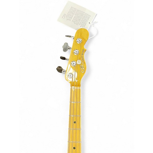 Used 2016 G&L ASAT Bass Butterscotch Blonde Electric Bass Guitar