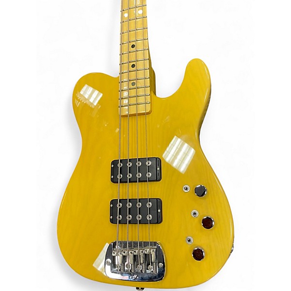 Used 2016 G&L ASAT Bass Butterscotch Blonde Electric Bass Guitar