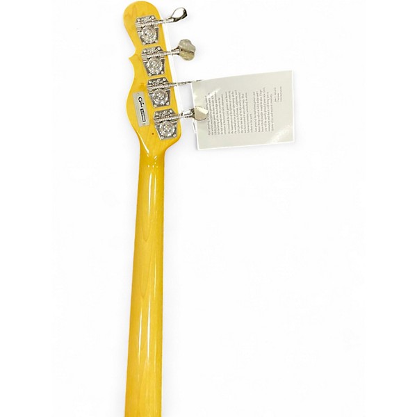 Used 2016 G&L ASAT Bass Butterscotch Blonde Electric Bass Guitar