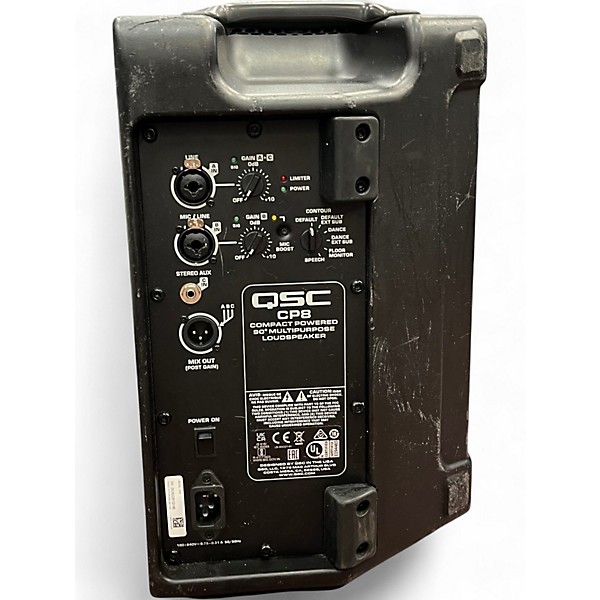 Used QSC CP8 Powered Speaker