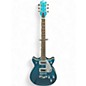 Used Gretsch Guitars G5222 ELECTROMATIC DOUBLE JET FT Blue Solid Body Electric Guitar thumbnail