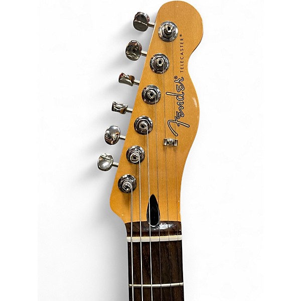 Used Fender Player II Telecaster Chambered Trans Blonde Solid Body Electric Guitar