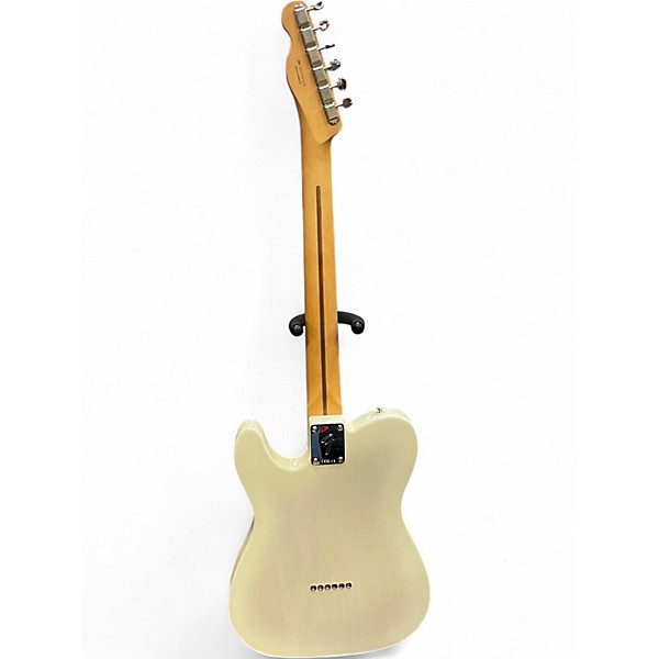 Used Fender Player II Telecaster Chambered Trans Blonde Solid Body Electric Guitar