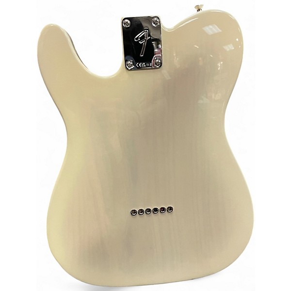 Used Fender Player II Telecaster Chambered Trans Blonde Solid Body Electric Guitar