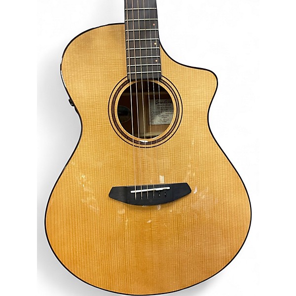 Used Breedlove Performer Pro Concert A CE Natural Acoustic Electric Guitar