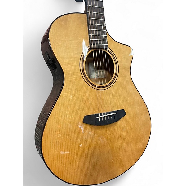 Used Breedlove Performer Pro Concert A CE Natural Acoustic Electric Guitar