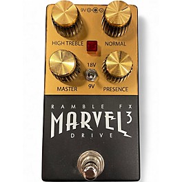 Used Ramble Fx MARVEL 3 DRIVE Effect Pedal