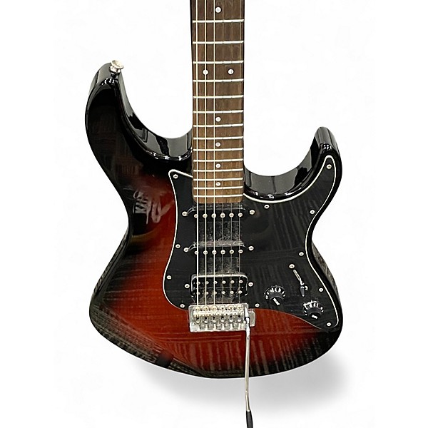 Used Yamaha Pacifica 2 Color Sunburst Solid Body Electric Guitar