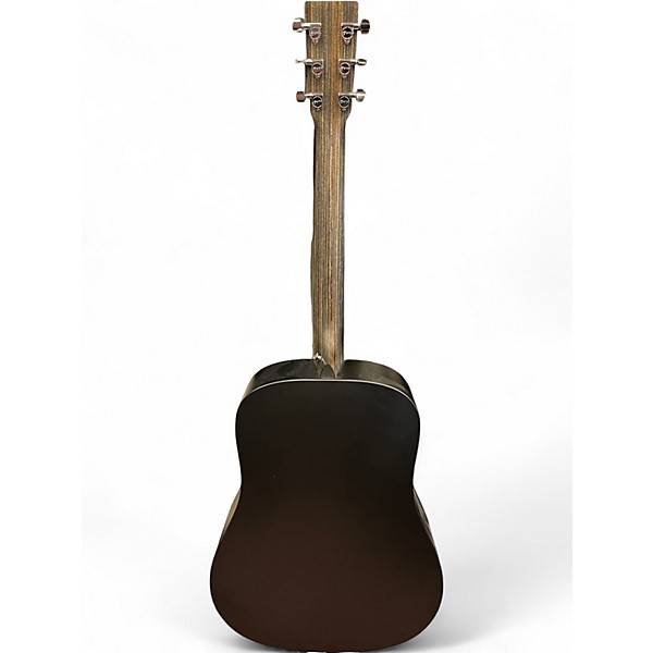 Used Martin DX Johnny Cash Black Acoustic Electric Guitar