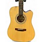 Used Zager ZAD-50CE Natural Acoustic Electric Guitar