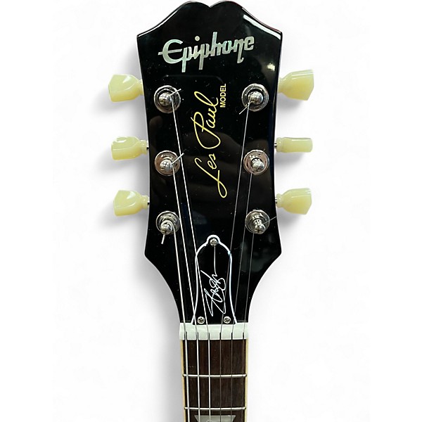 Used Epiphone Slash Signature Les Paul Standard Amber Solid Body Electric Guitar