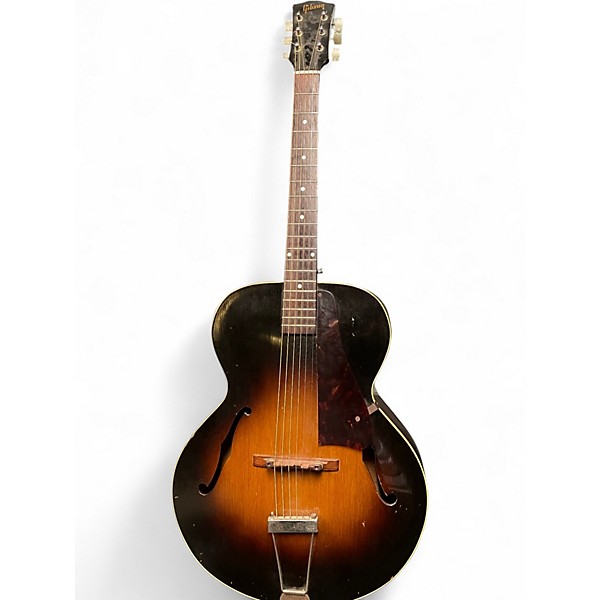 Vintage 1950s Gibson L48 Sunburst Acoustic Guitar
