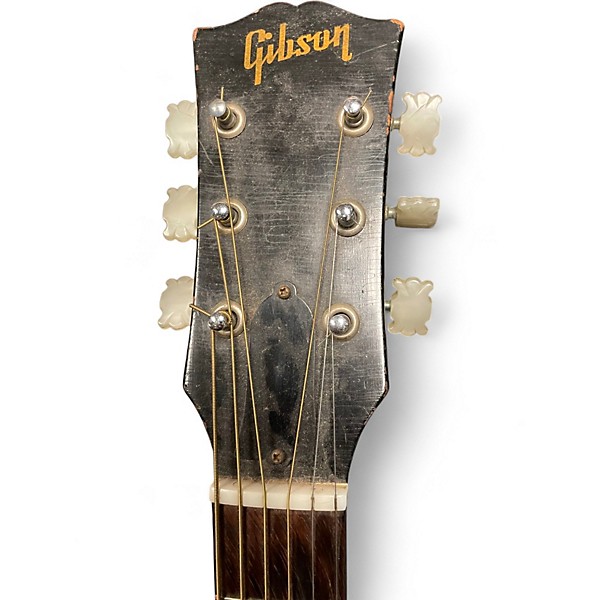 Vintage 1950s Gibson L48 Sunburst Acoustic Guitar
