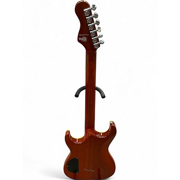 Used Washburn X50 QUILTED ORANGE Solid Body Electric Guitar