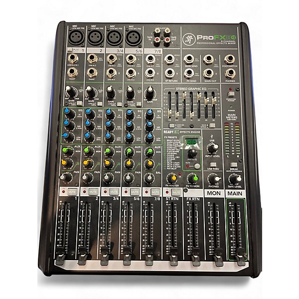 Used Mackie PROFX8 Unpowered Mixer