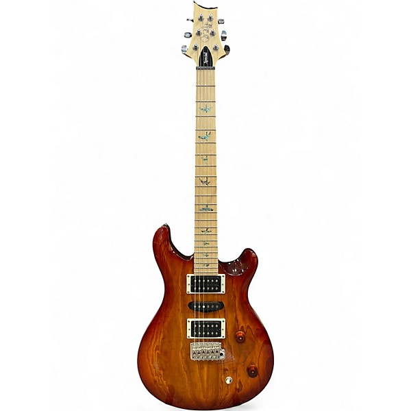 Used PRS SE Swamp Ash Special Vintage Sunburst Solid Body Electric Guitar