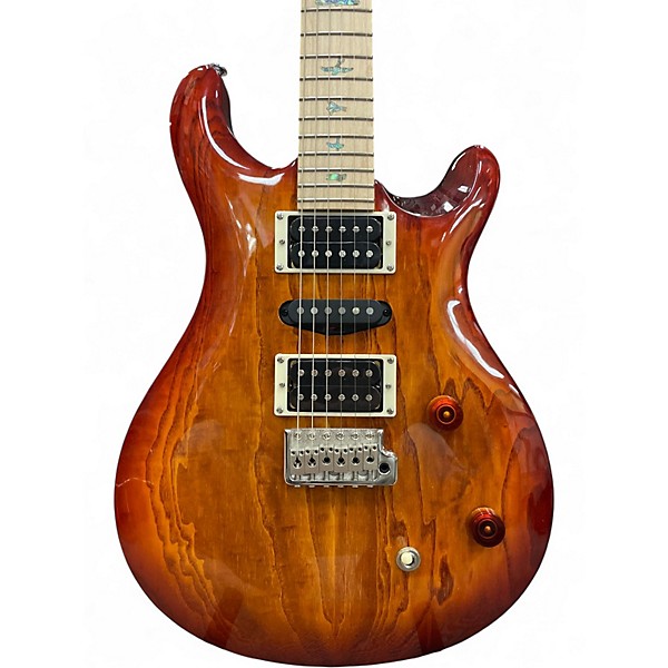 Used PRS SE Swamp Ash Special Vintage Sunburst Solid Body Electric Guitar