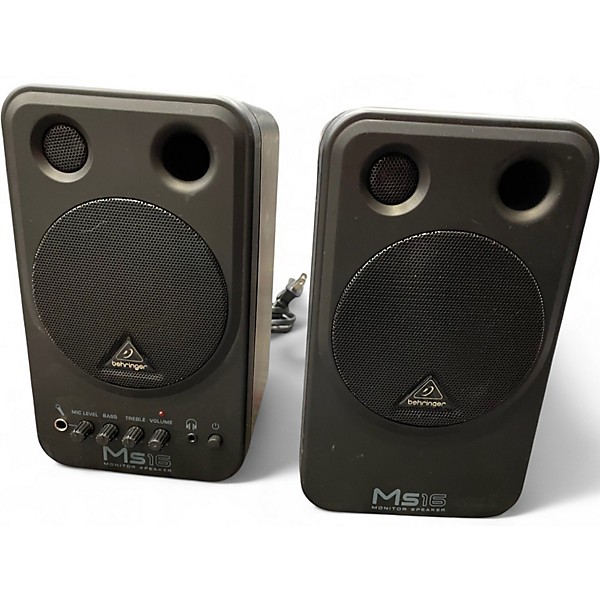 Used Behringer ms16 Powered Monitor