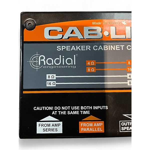 Used Radial Engineering CABLINK Direct Box