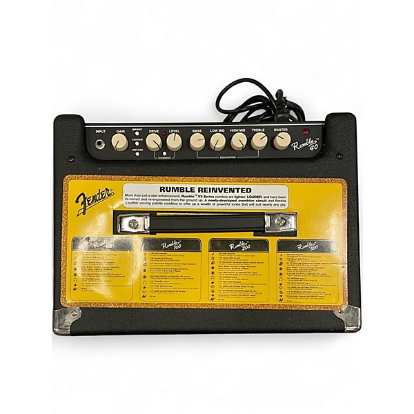 Used 2023 Fender Rumble 40 Bass Combo Amp