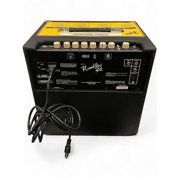 Used 2023 Fender Rumble 40 Bass Combo Amp