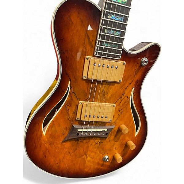 Used Michael Kelly Hybrid Special Natural Hollow Body Electric Guitar