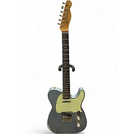 Used Fender 1963 Relic Telecaster Ice Blue Metallic Solid Body Electric Guitar