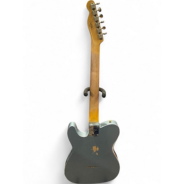 Used Fender 1963 Relic Telecaster Ice Blue Metallic Solid Body Electric Guitar
