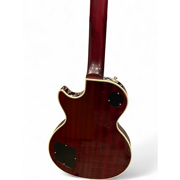 Used Epiphone Les Paul Custom PROPHECY PLUS Crimson Burst Solid Body Electric Guitar