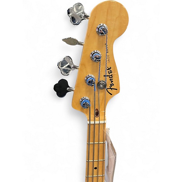 Used Fender Standard Jazz Bass AQUA MARINE Electric Bass Guitar