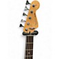 Used Fender Deluxe Jazz Bass V Olympic White Electric Bass Guitar