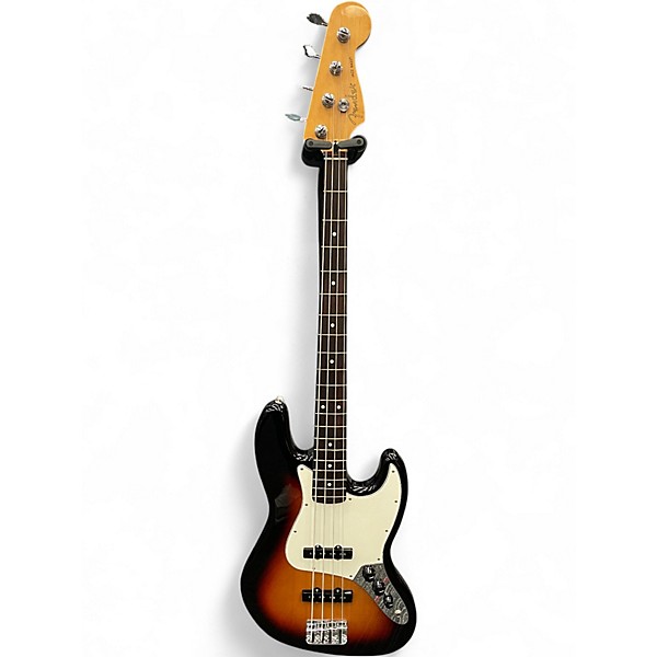 Used Fender Player Jazz Bass Sunburst Electric Bass Guitar