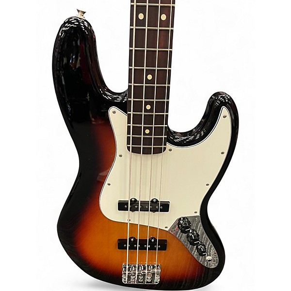 Used Fender Player Jazz Bass Sunburst Electric Bass Guitar
