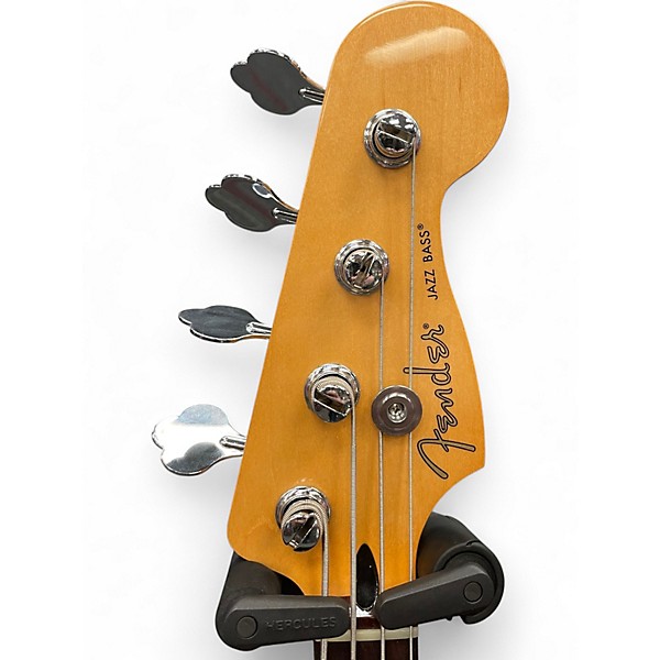 Used Fender Player Jazz Bass Sunburst Electric Bass Guitar