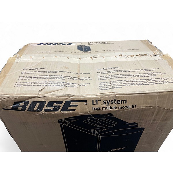 Used Bose B1 Bass Module Unpowered Subwoofer