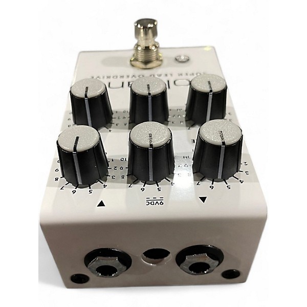 Used Soldano Super Lead Overdrive Effects Pedal White Effect Pedal