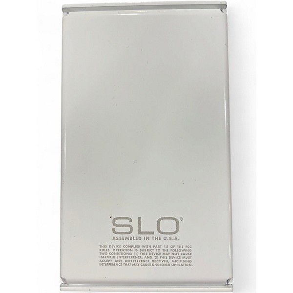 Used Soldano Super Lead Overdrive Effects Pedal White Effect Pedal