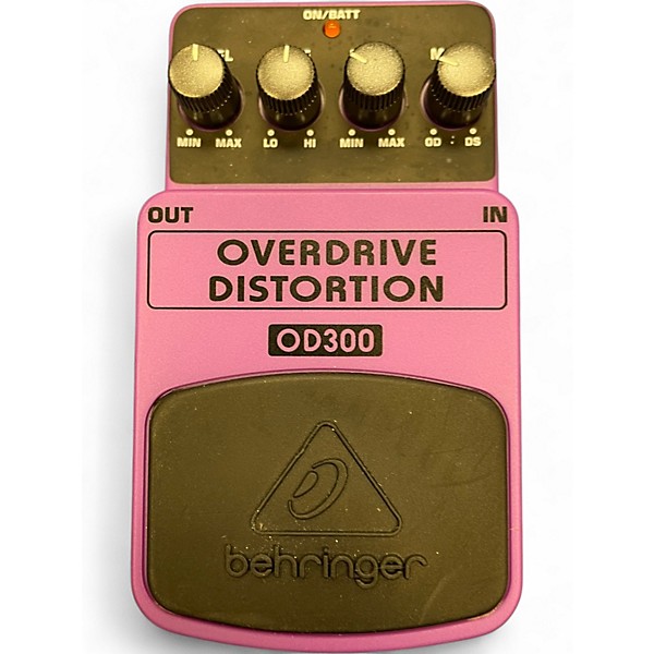 Used Behringer OD300 Overdrive/Distortion Effect Pedal