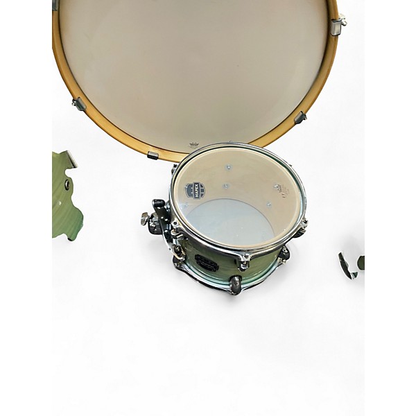 Used Mapex 4 Piece Armory Series Exotic Ultramarine Gloss Drum Kit