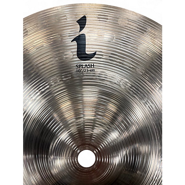 Used Zildjian 10in i splash Cymbal