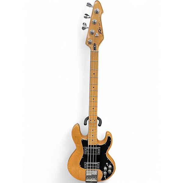 Used Peavey T-40 Natural Electric Bass Guitar