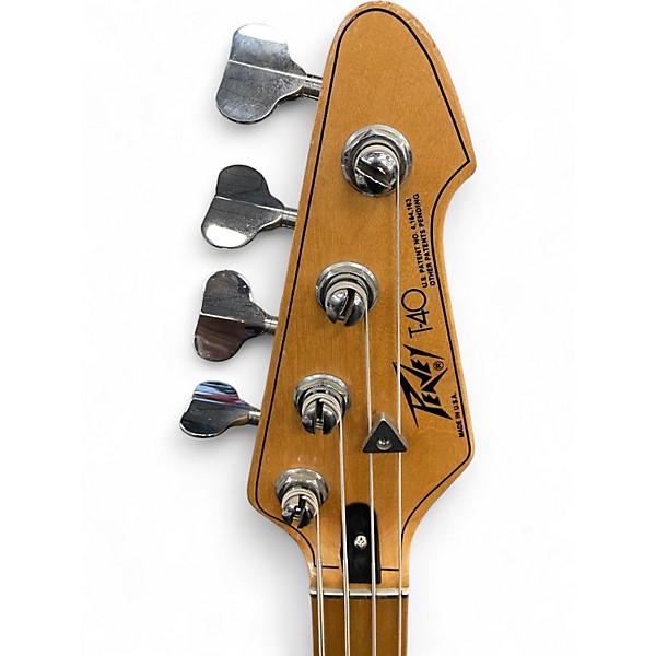 Used Peavey T-40 Natural Electric Bass Guitar