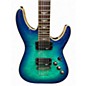 Used Schecter Guitar Research Omen Extreme 6 Blue Solid Body Electric Guitar